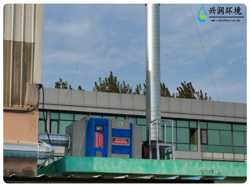 生產美妝蛋VOCs廢氣處理設備